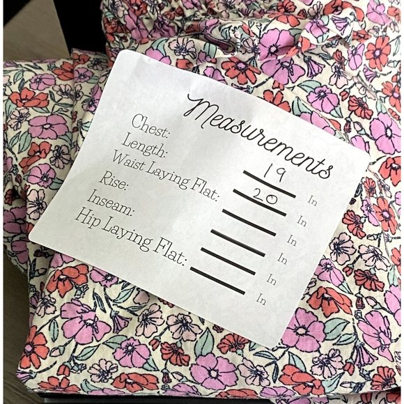 ZARA Cotton Smock Ruffle Floral Print Poplin Blouse Shortsleeve Elastic S Pink - Picture 11 of 12